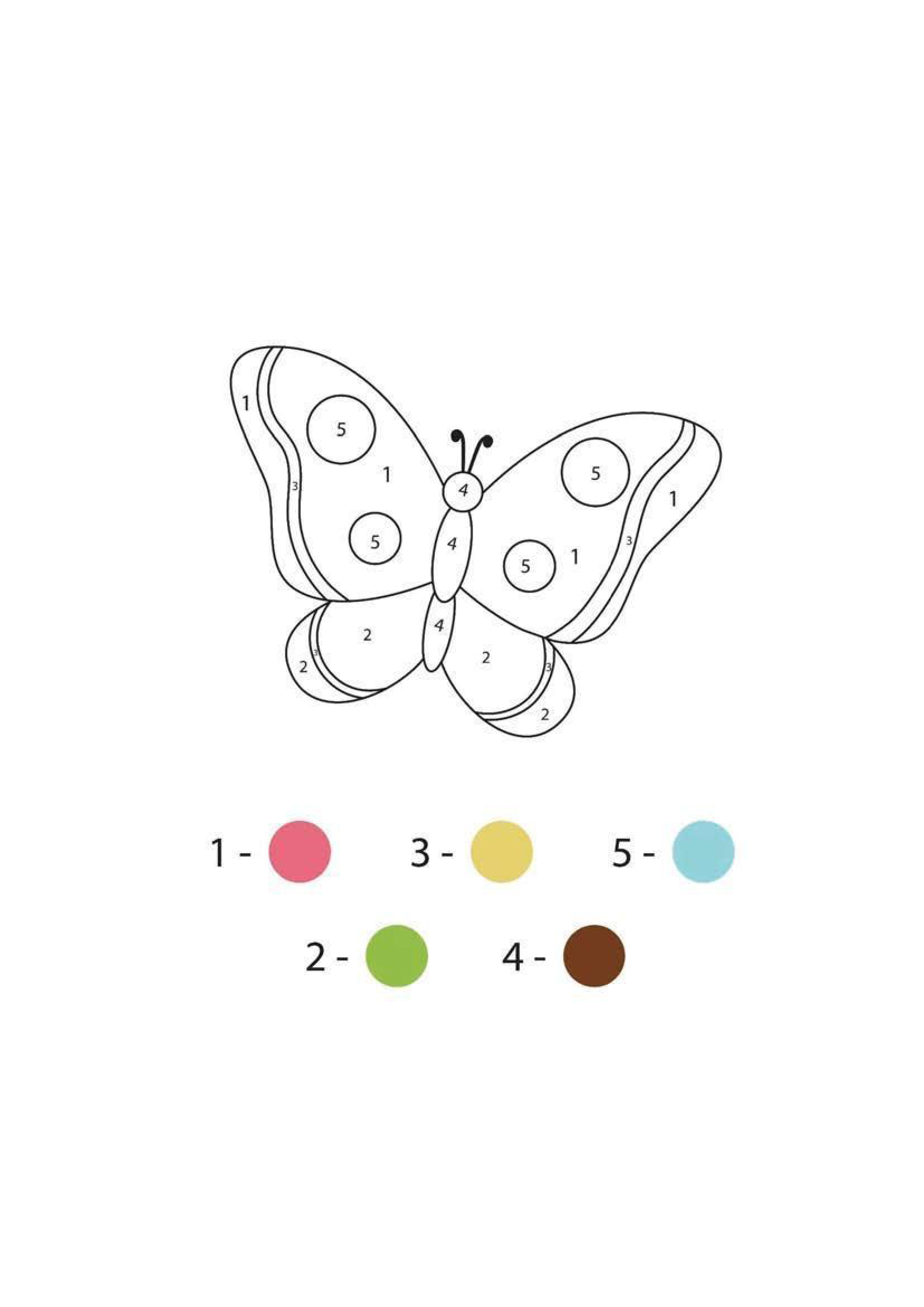 Butterfly Coloring Page