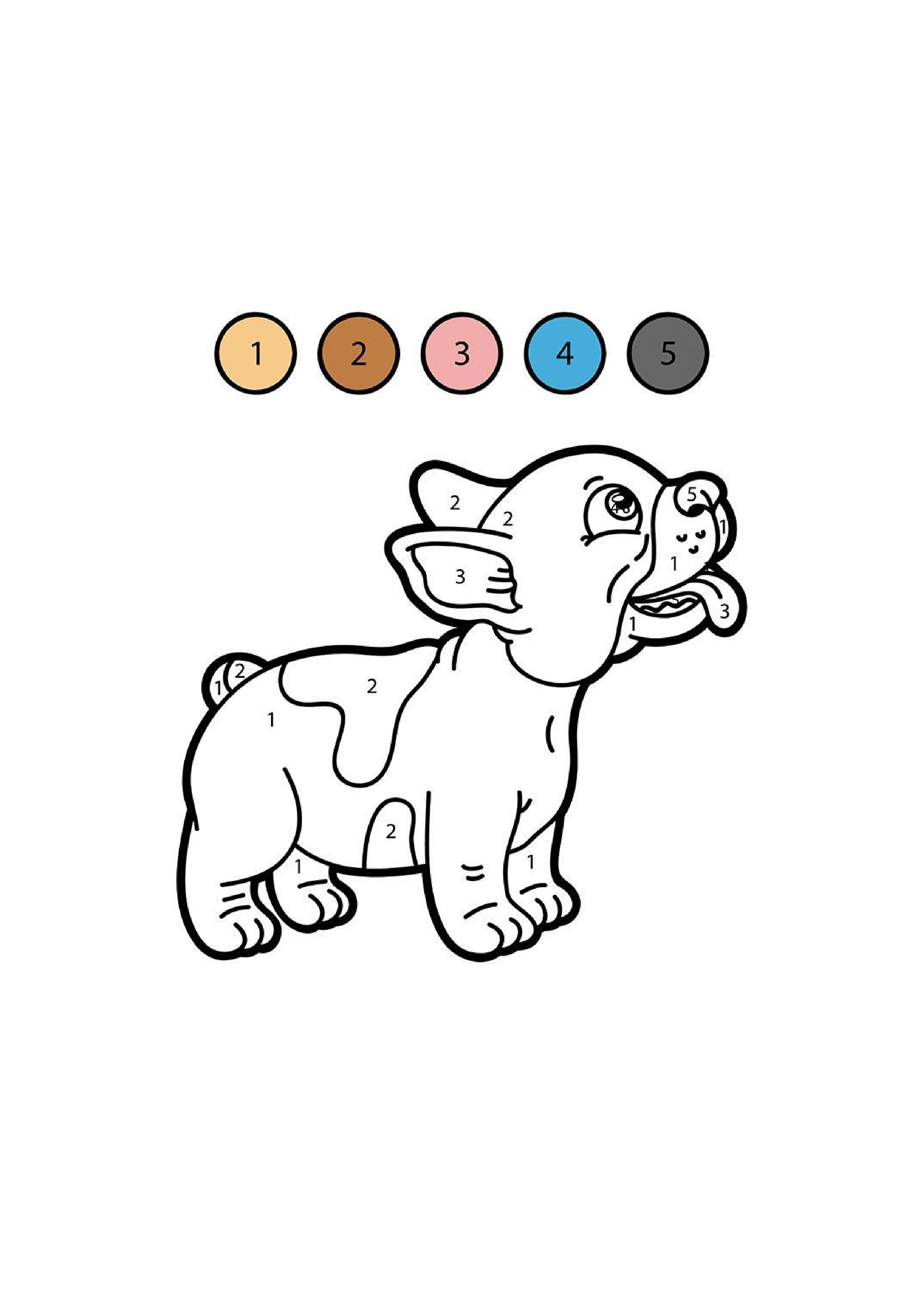 Dog 2 Coloring Page