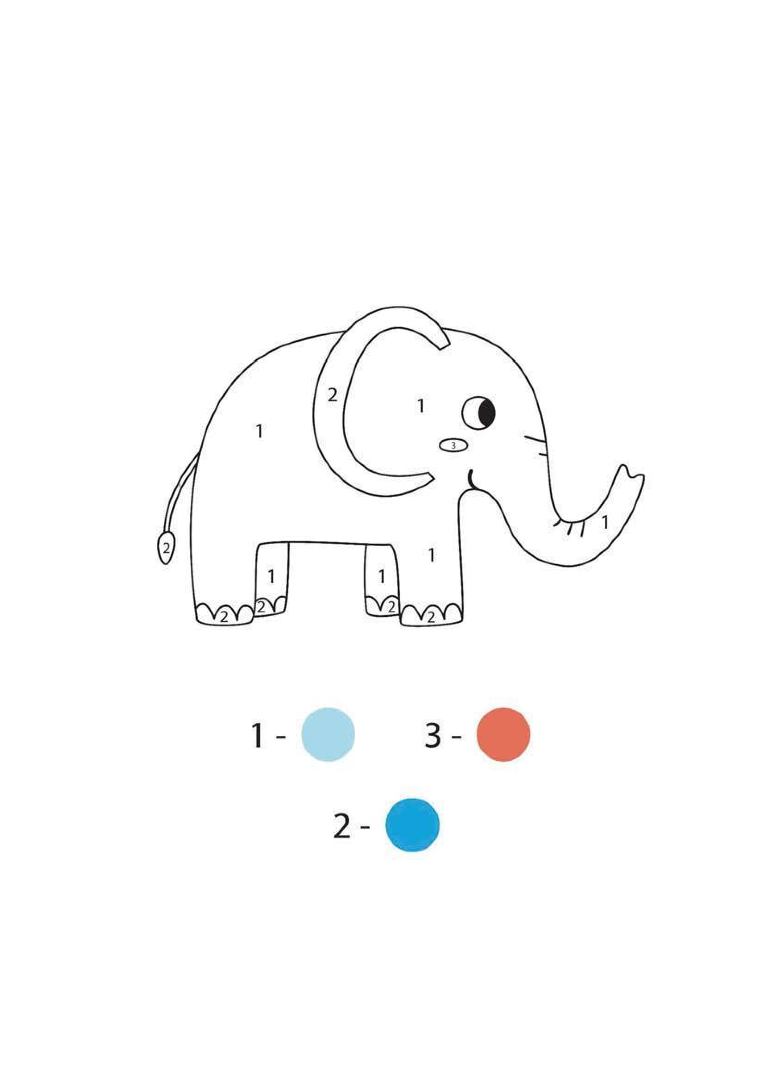 Elephant Coloring Page