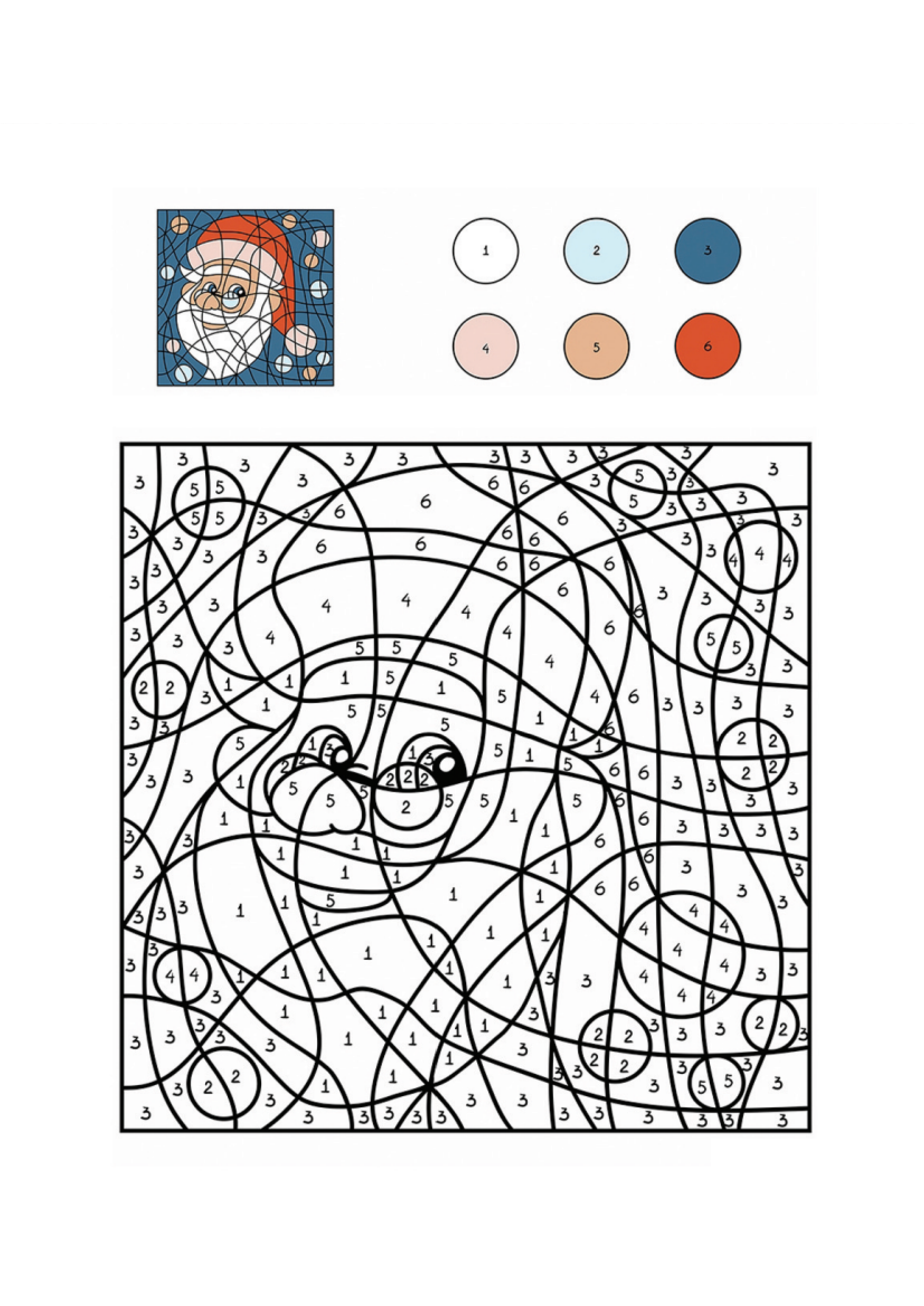Father Christmas 2 coloring page