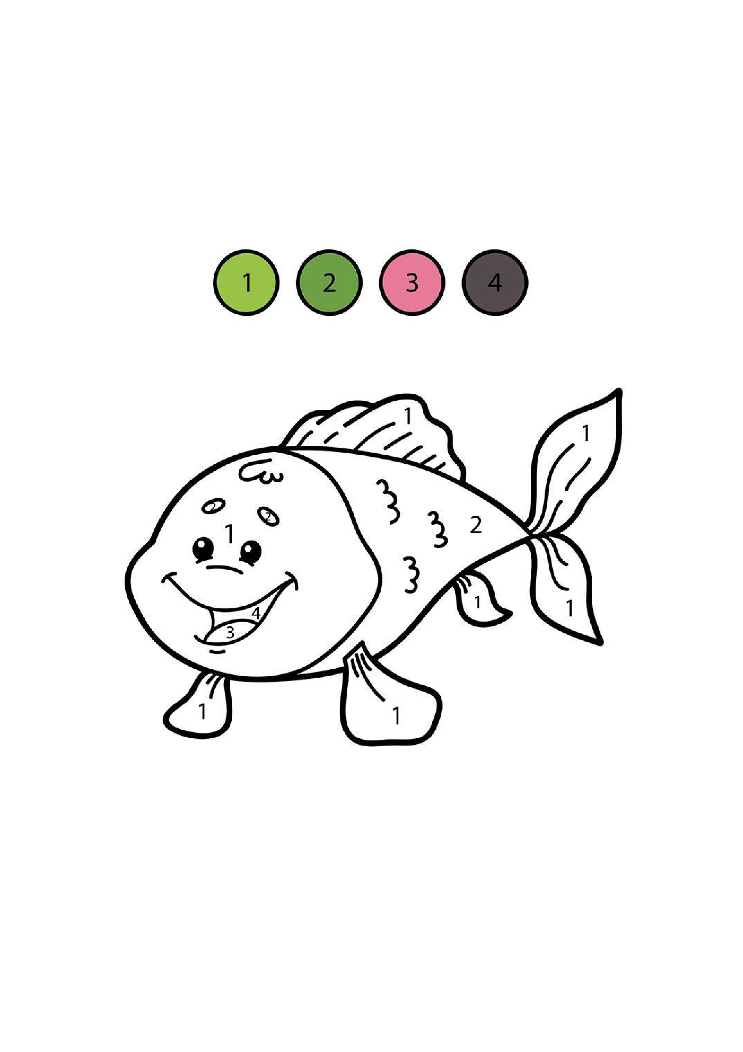 Fish Coloring Page
