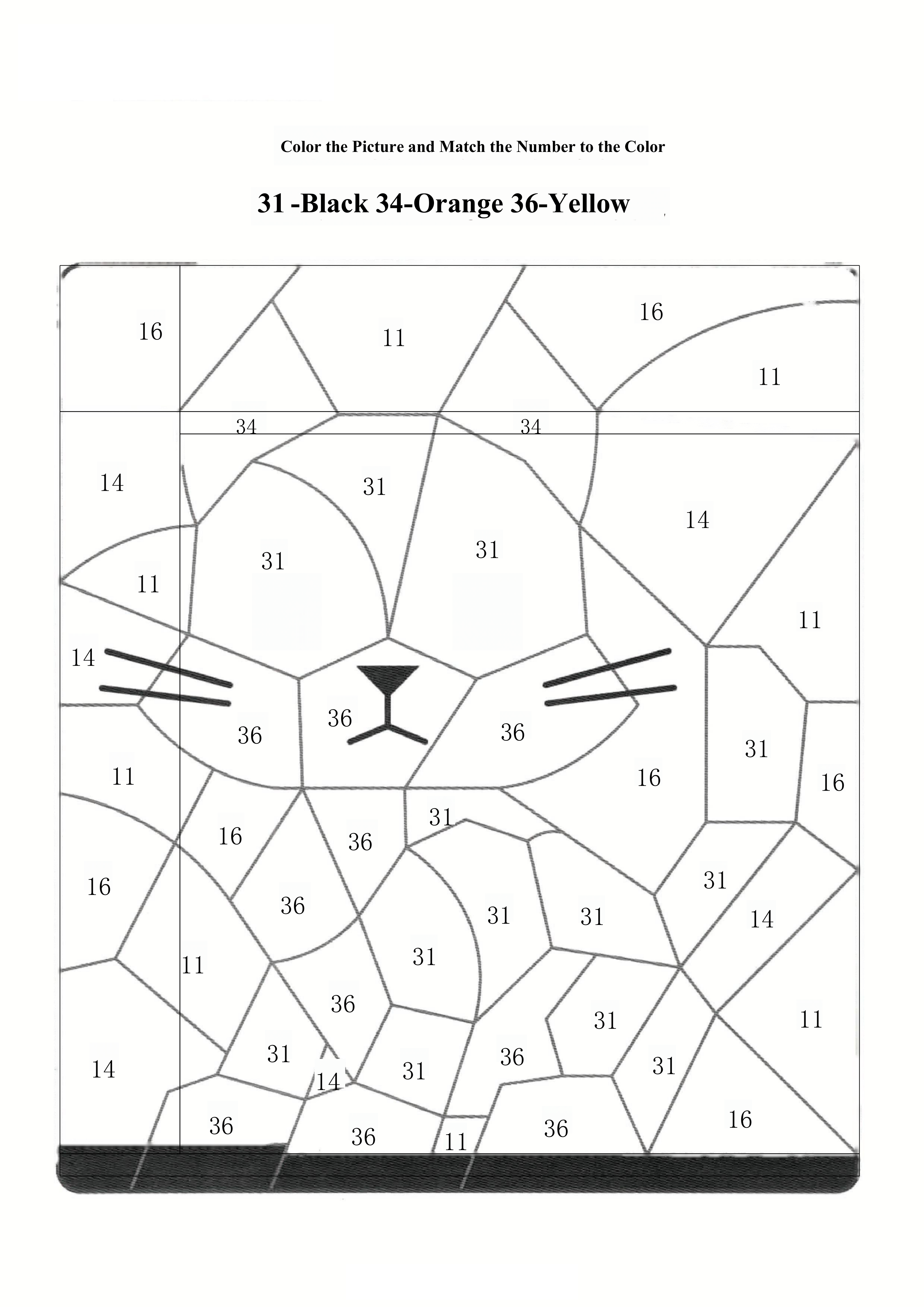 Fox coloring page