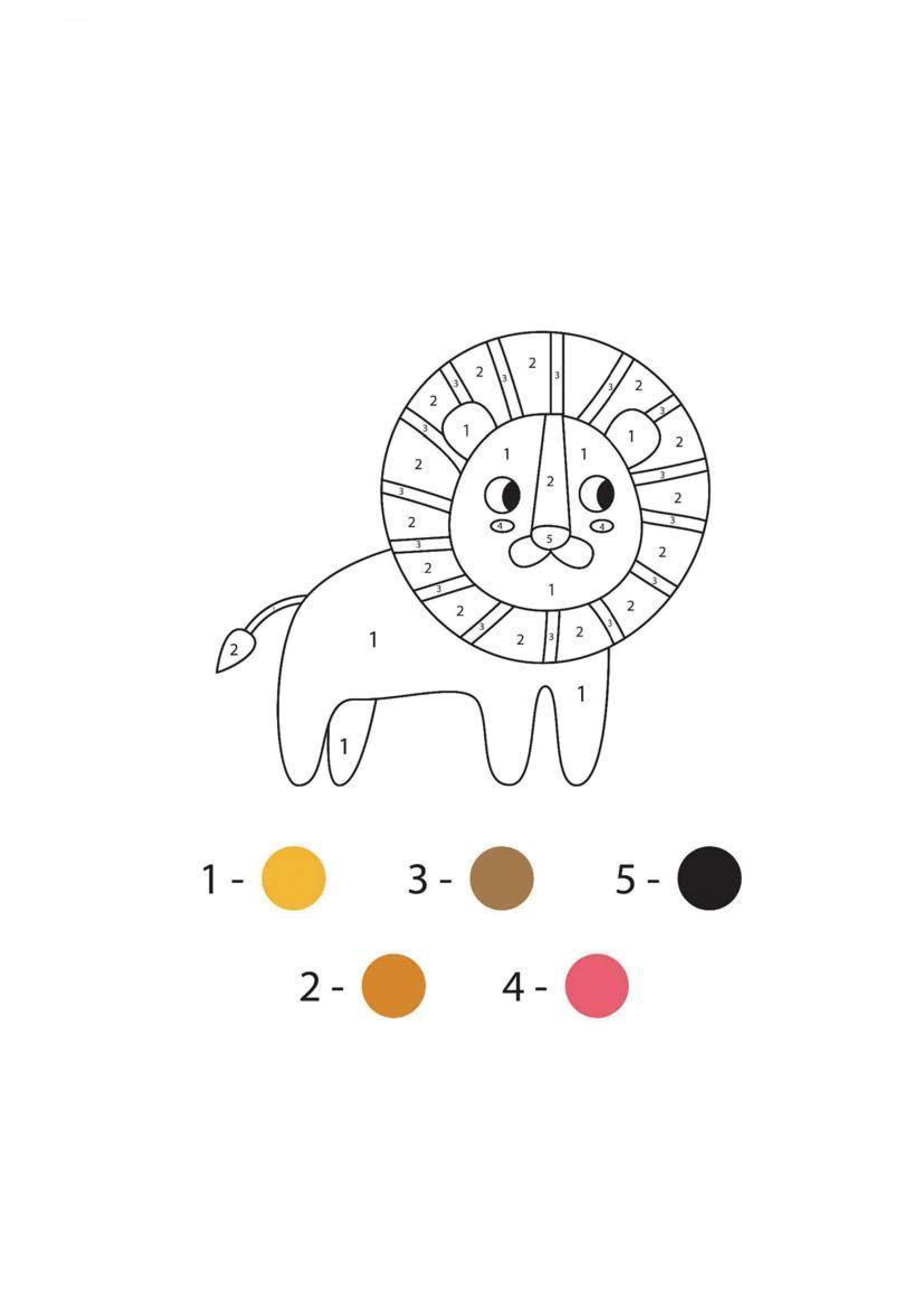 Lion Coloring Page
