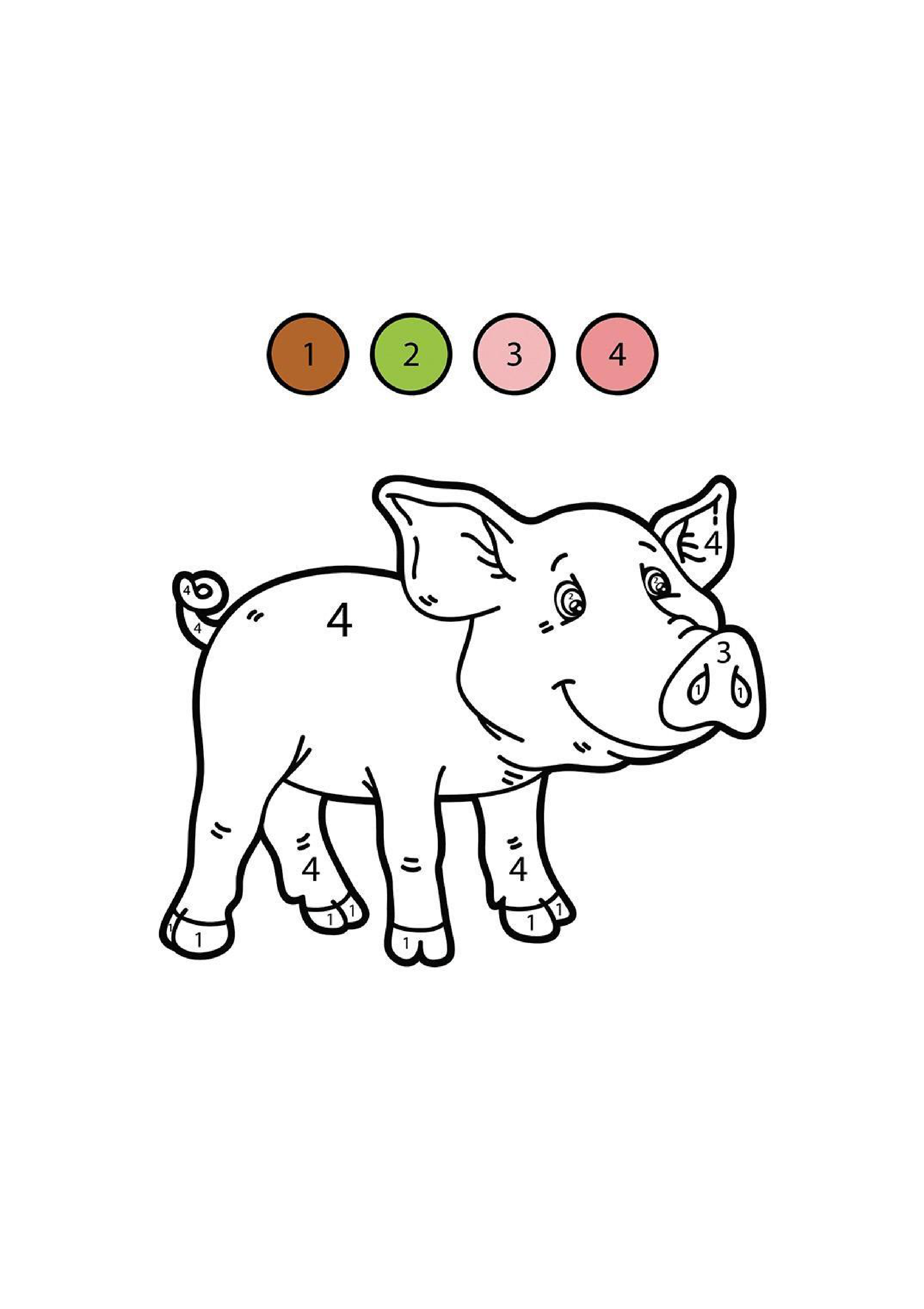 Pig Coloring Page