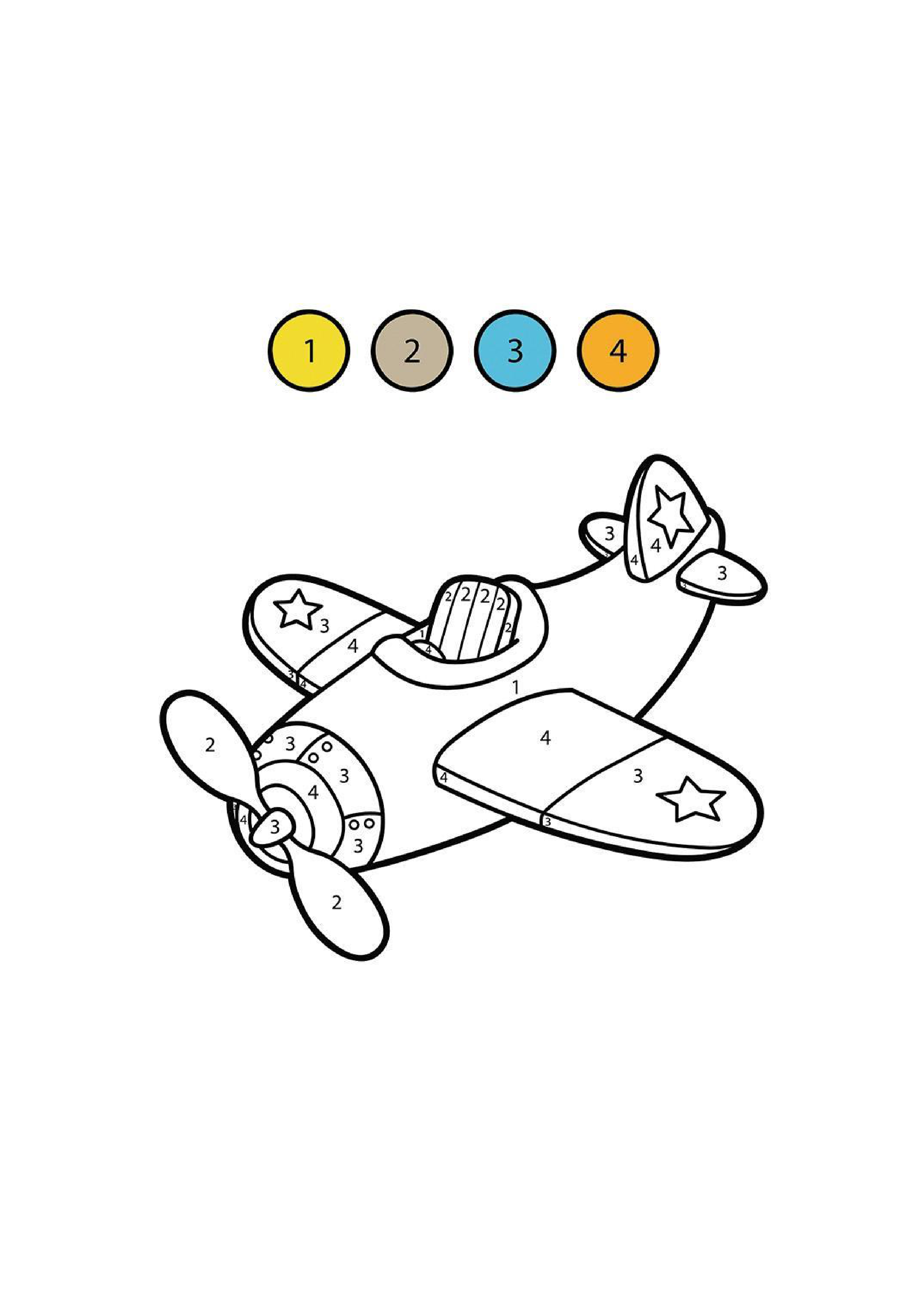 Airplanes Coloring Pages