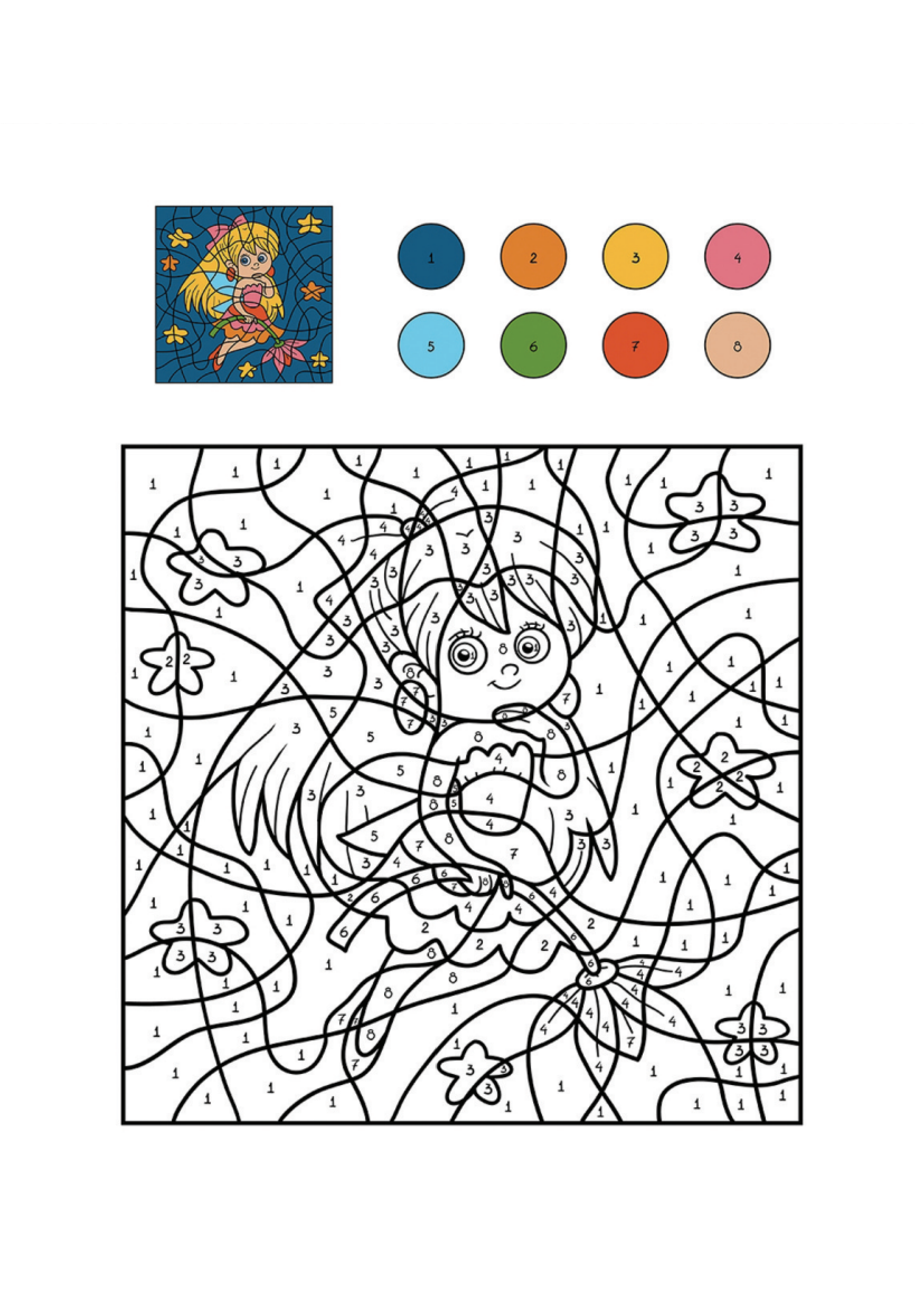 Tinkerbell Coloring Page