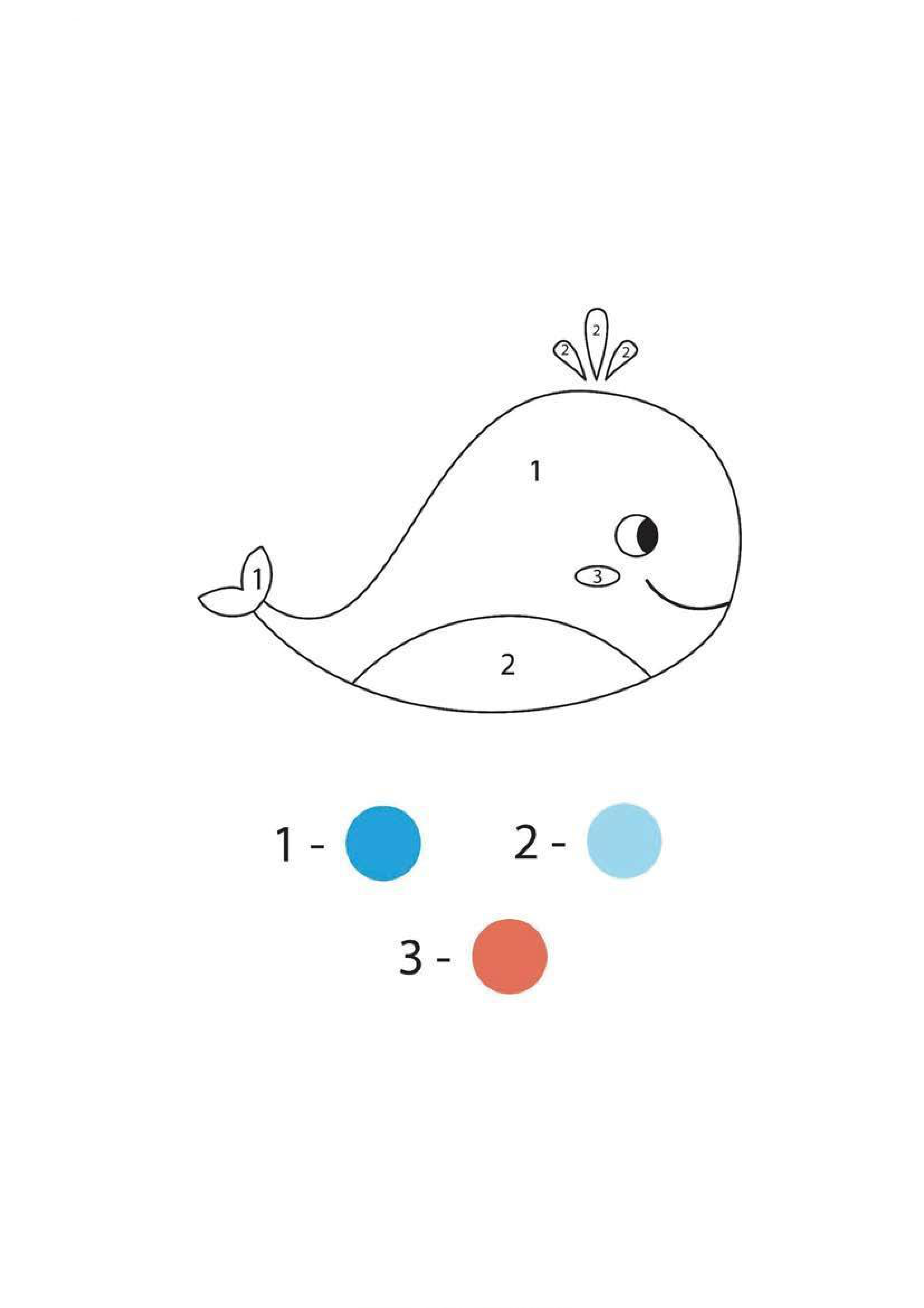 Whale Coloring Page
